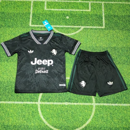 25/26 Juventus third kids kit