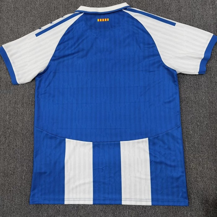 25/26 RCD Espanyol home football jersey