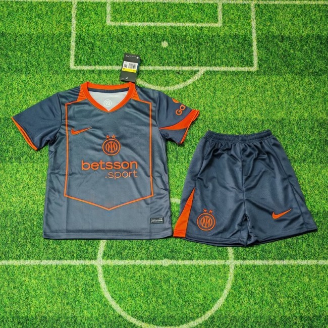 25/26 inter milan Third kids kit