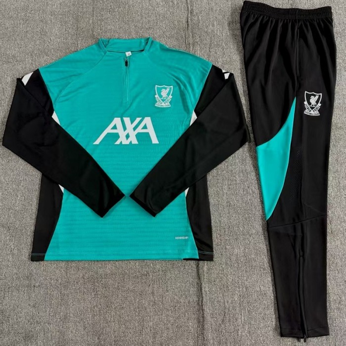 25/26 Liverpool kids training suit green