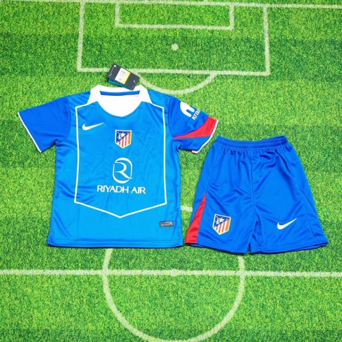25/26 Atletico Madrid third kids kit