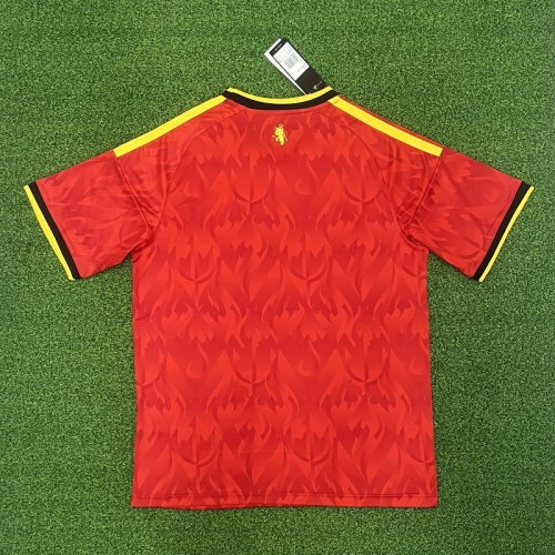 25/26 Belgium home football Jersey
