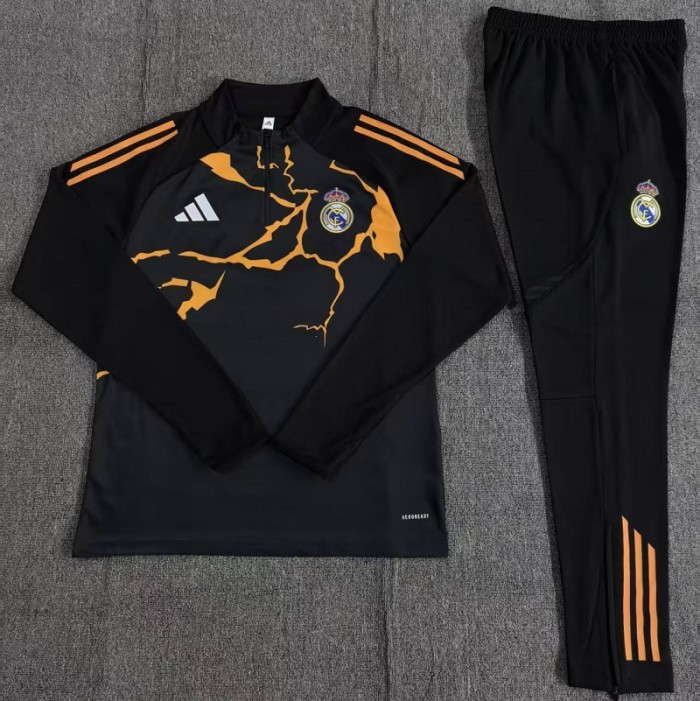 25/26 Real Madrid Adult training suit black