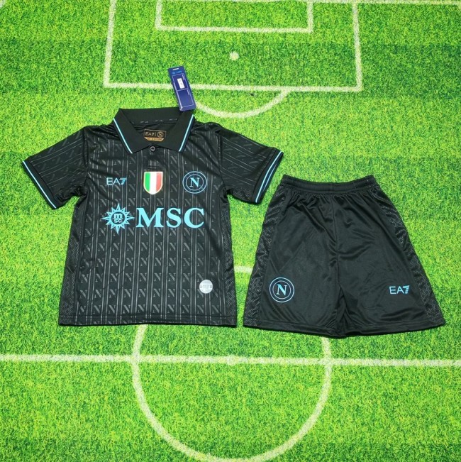 25/26 Napoli third kids kit
