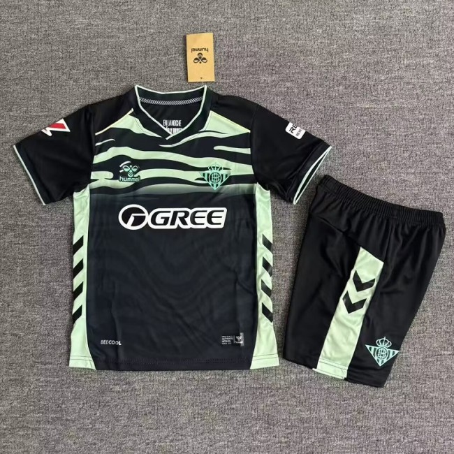 25/26 Real Betis third kids kit