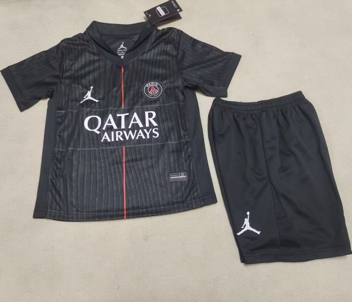 25/26 PSG Paris fourth kids kit