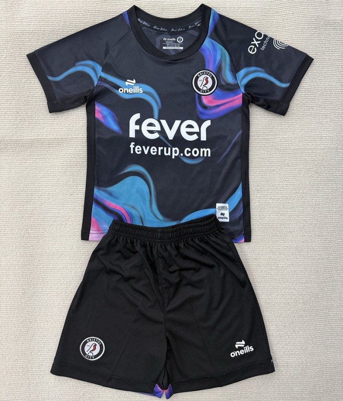 25/26 Bristol City third kids kit