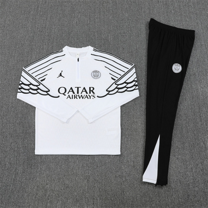 25/26 PSG Jordan kids training suit white