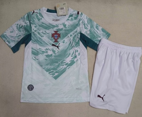 25/26 Portugal Away kids kit