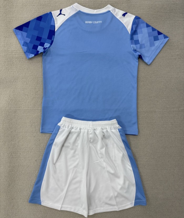 25/26 Derby County third kids kit