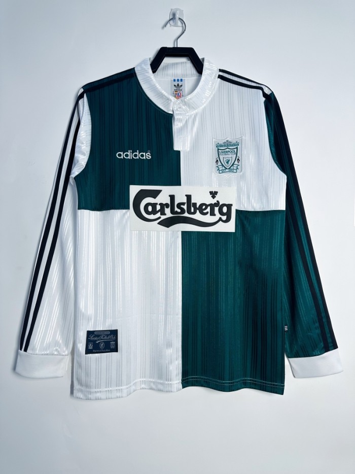Retro 95/96 Liverpool away Long sleeved
