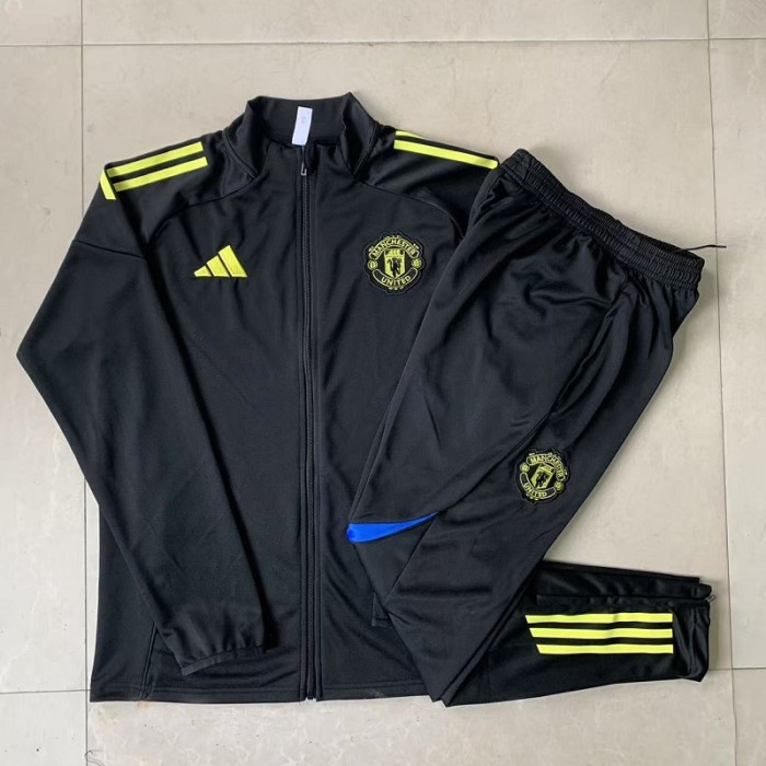25/26 Manchester United kids jacket black