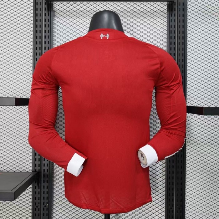 25/26 liverpool home Player Version Long sleeve
