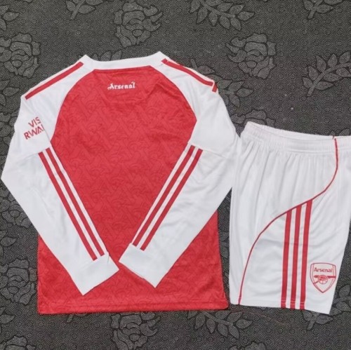25/26 Arsenal home long sleeves Kids kit