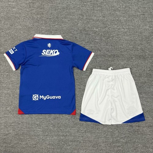25/26 Rangers home kids kit