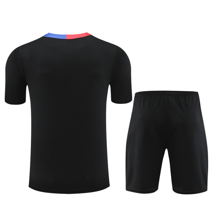 24/25  Barcelona Short sleeve black training suit