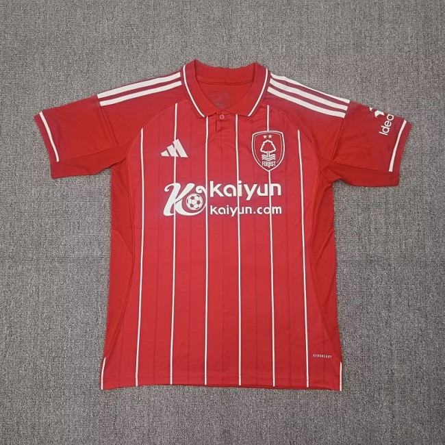 25/26 Nottingham Forest home football jersey
