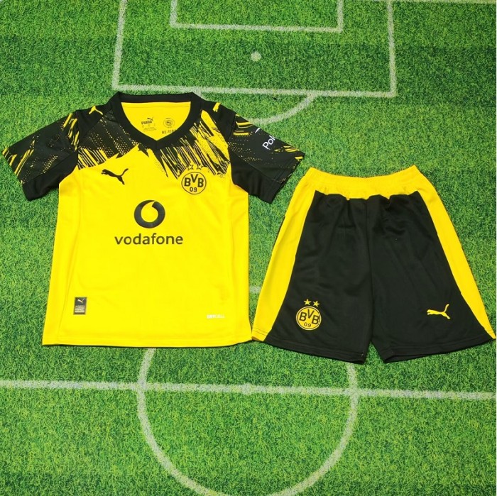 25/26 Borussia Dortmund home kids kit