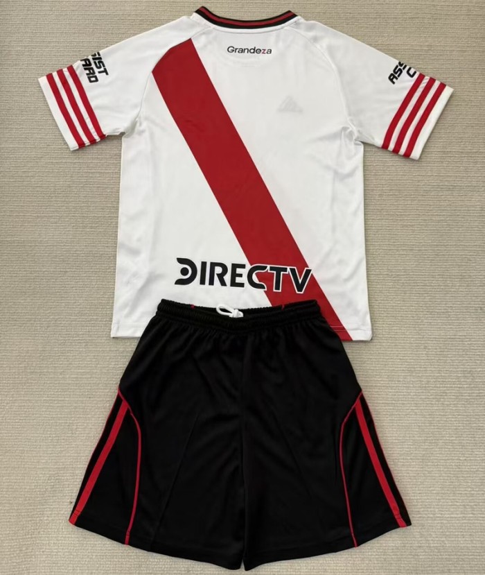 25/26 River Plate home kids kit
