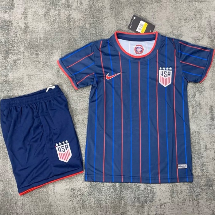 26/27 USA  Away kids kit football Jersey