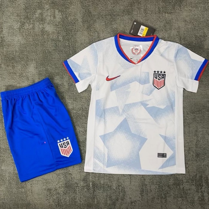 26/27 USA home kids kit football Jersey