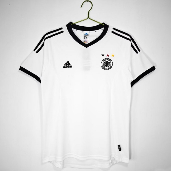 Retro Germany 2002 home football Jersey