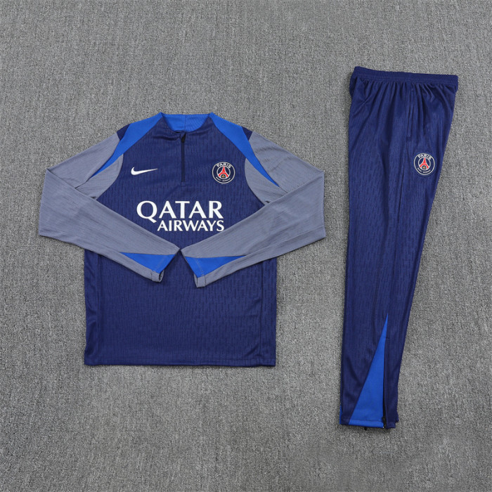 25/26 PSG kids training suit Blue