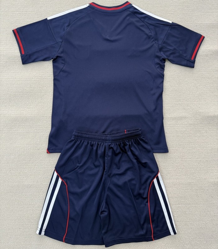25/26 Olympique Lyonnais away kids kit
