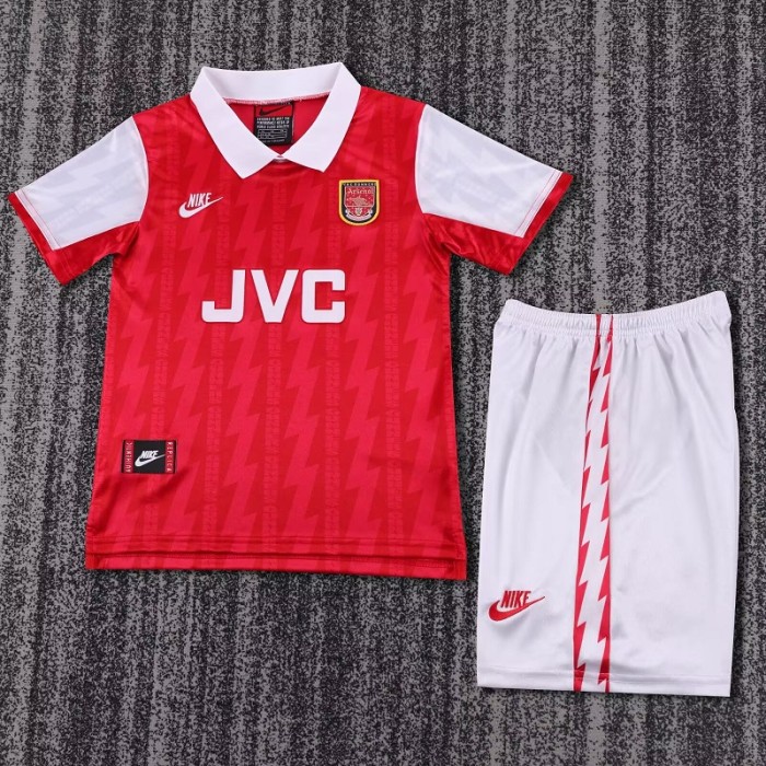 Retro 94/96 Arsenal home kids kit