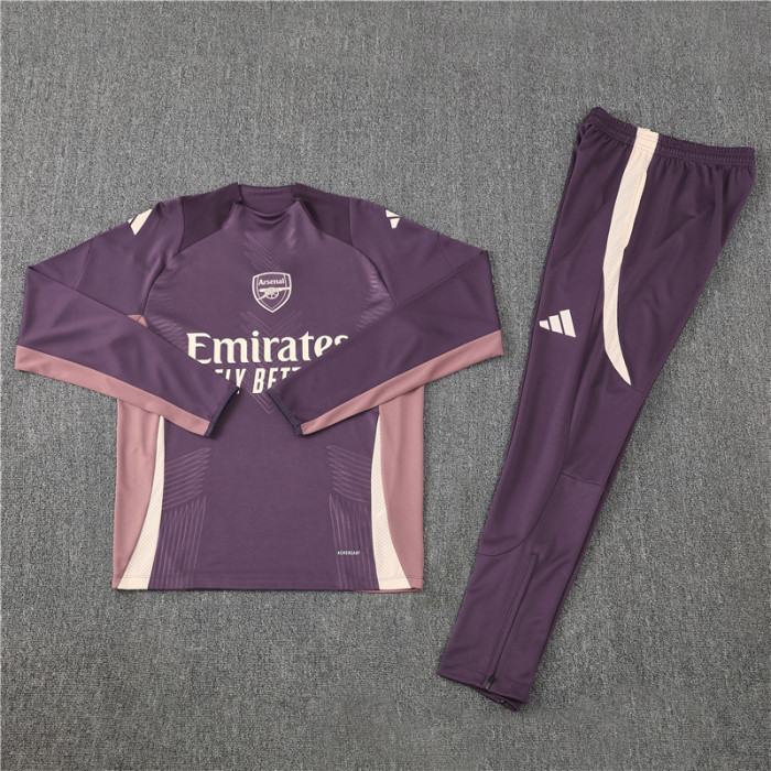 24/25  Arsenal kids purple training suit