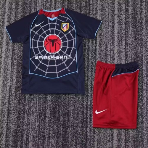 Retro 04/05 Atletico Madrid Away kids kit