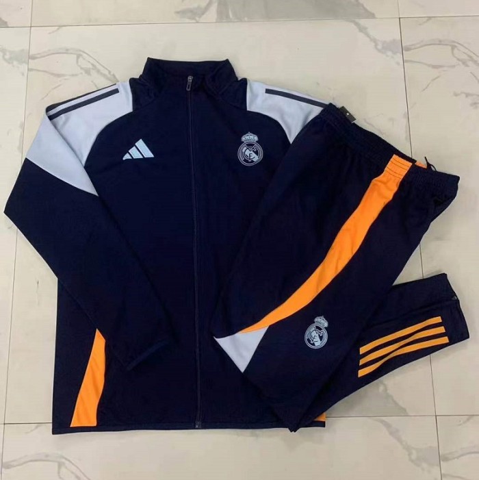 24/25 Real Madrid kids Royal Blue jacket