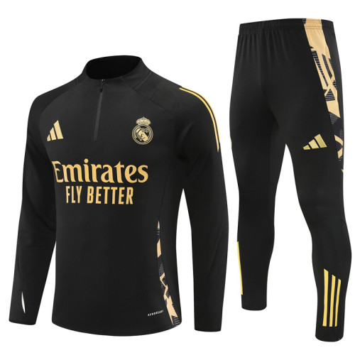24/25 Real Madrid Kids training suit black