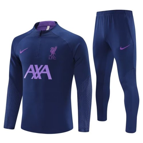 23/24 Liverpool kids Royal blue training suit