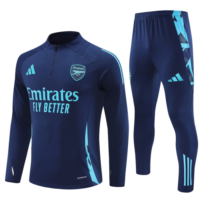24/25  Arsenal kids Royal Blue training suit