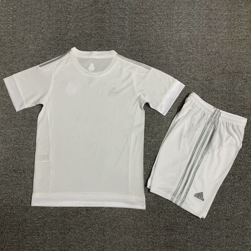 15/16 Retro Real Madrid home kids kit