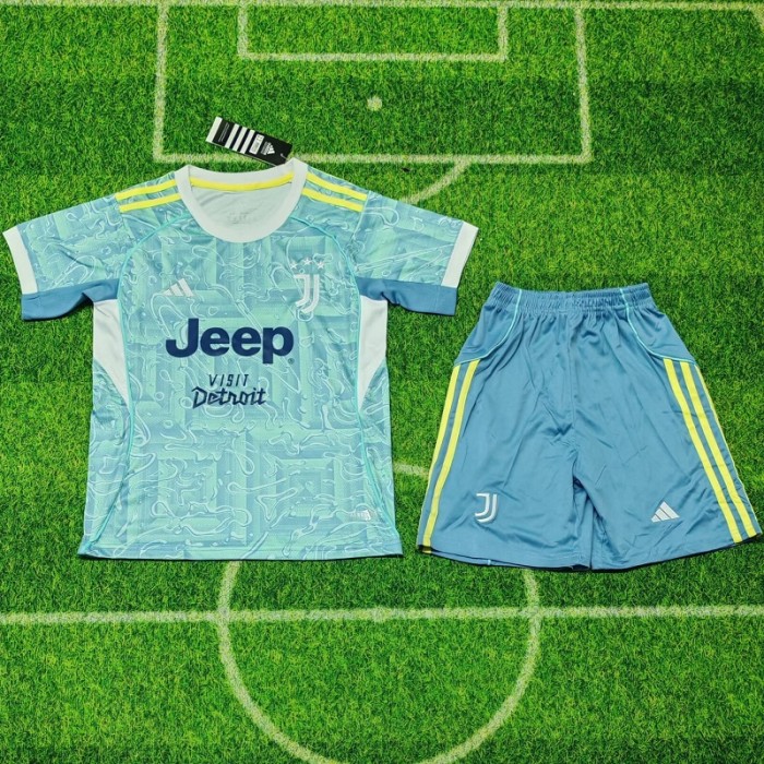 25/26 Juventus away kids kit