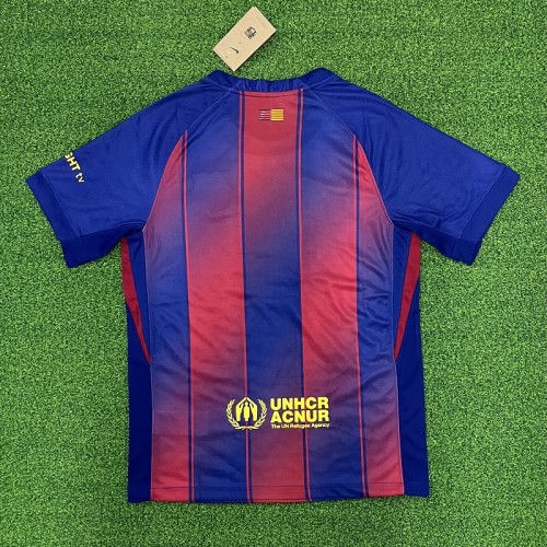 25/26 Barcelona home football Jersey