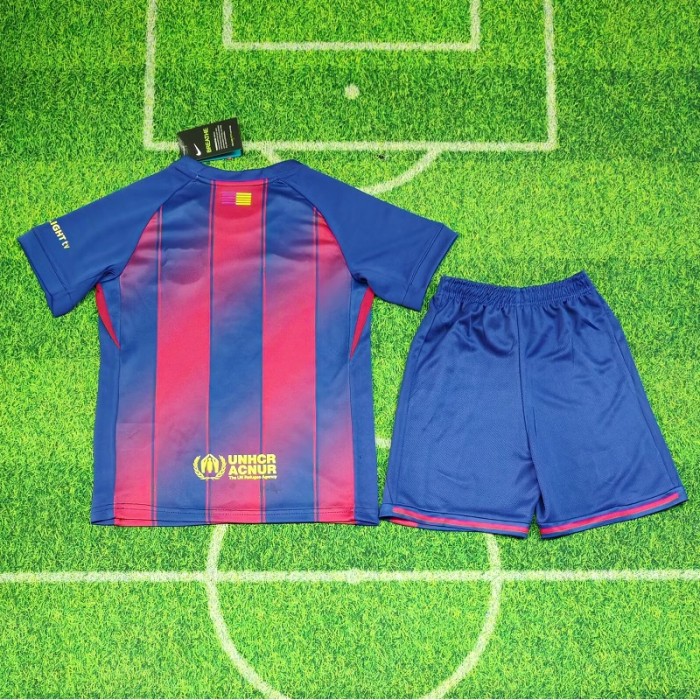 25/26 Barcelona home kids kit