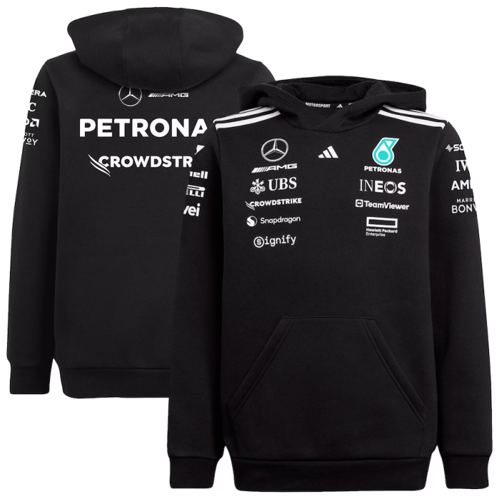 2025 Mercedes-AMG F1 hoodie black