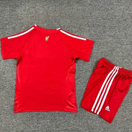 Retro 08/10 liverpool home kids kit