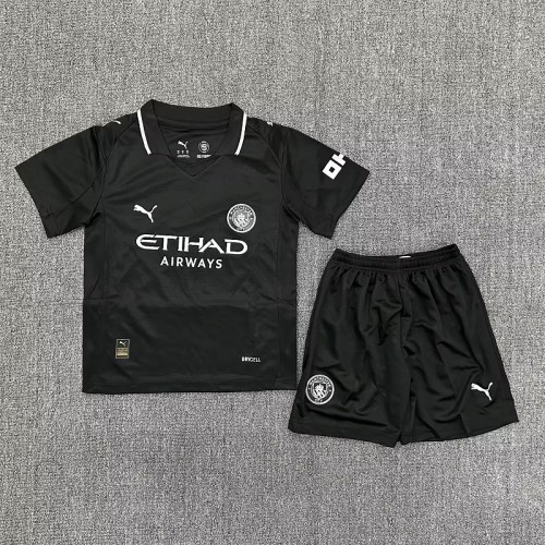 25/26 Manchester City third kids kit
