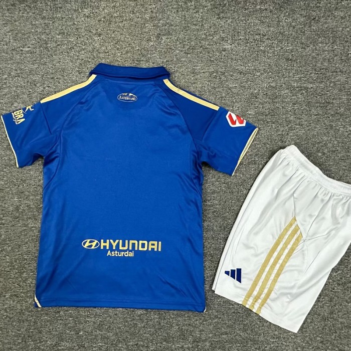 25/26 Real Oviedo home kids kit