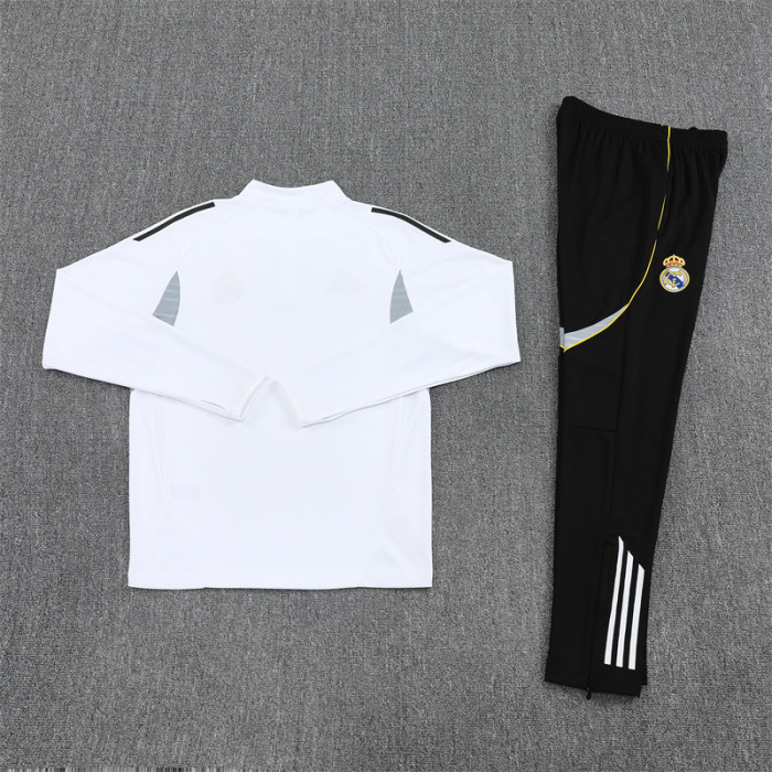 25/26 Real Madrid Adult training suit white