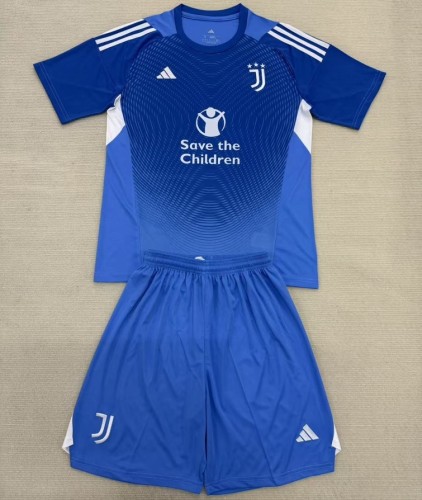 25/26 Juventus goalkeeper adult kit blue