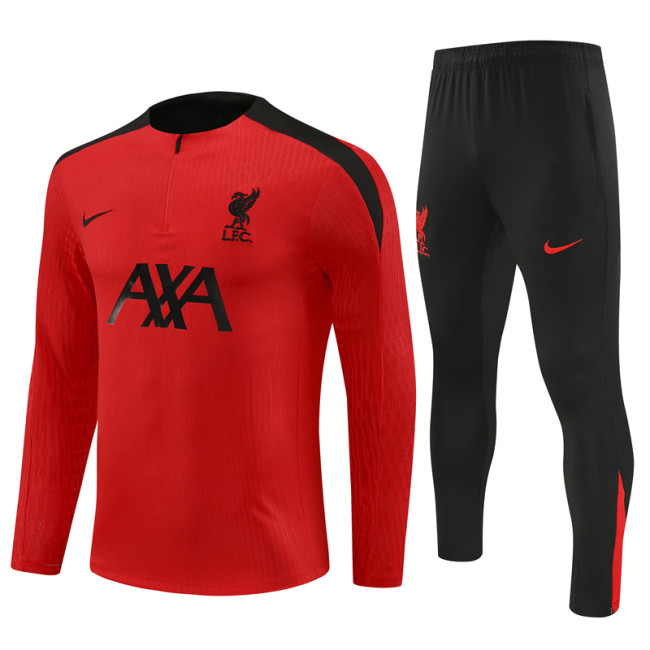 24/25 Liverpool kids training suit red