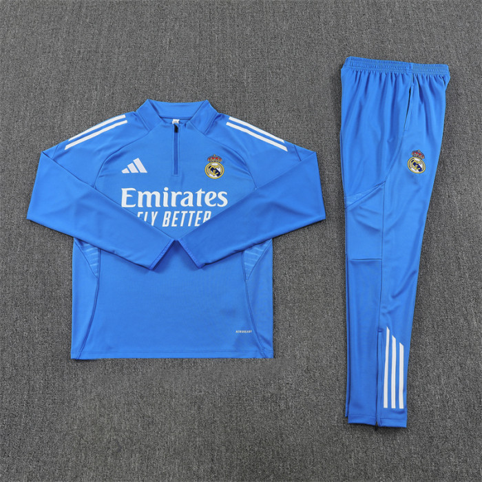 25/26 Real Madrid Kids training suit blue