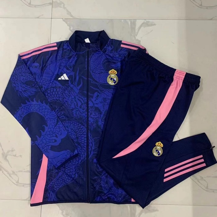 24/25 Real Madrid Blue jacket