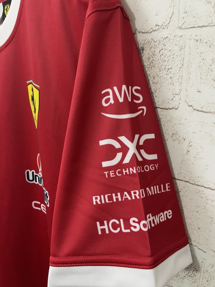 2025 Scuderia Ferrari F1 shirt