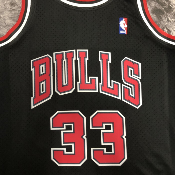 98 NBA Chicago Bulls #33 PIPPEN Basketball Jersey